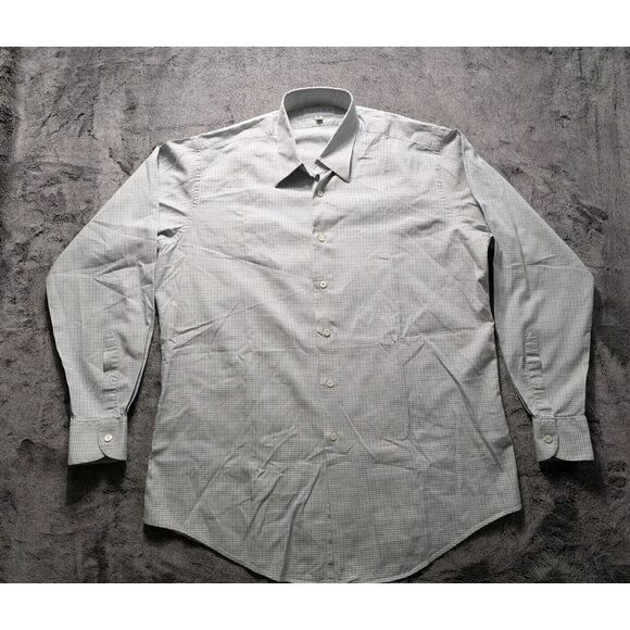 Other - Sulka Long Sleeve Button Up Shirt Men's Size 16 1/2 35